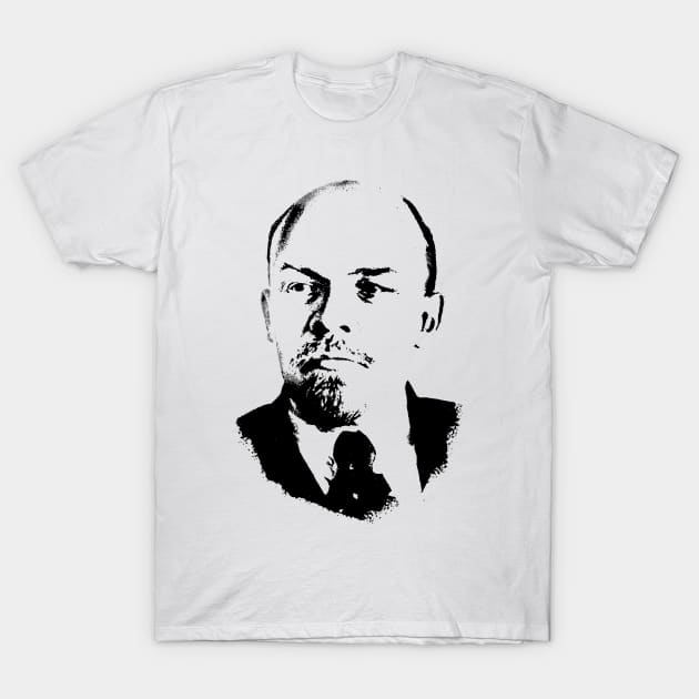 V. I. Lenin Pop Art Portrait T-Shirt by phatvo